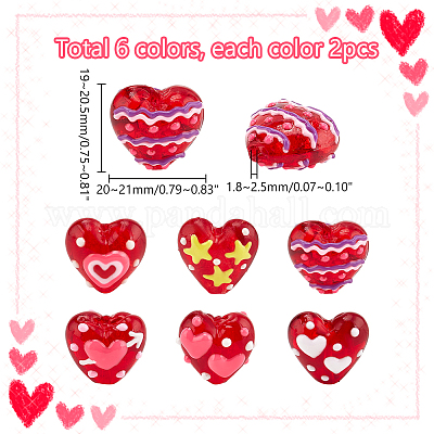 Бусины лэмпворк  LAMP-PH0001-32B-1