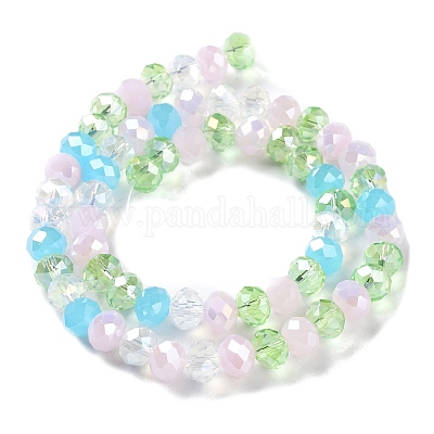 Стеклянные бусины EGLA-A034-M8mm-50-1