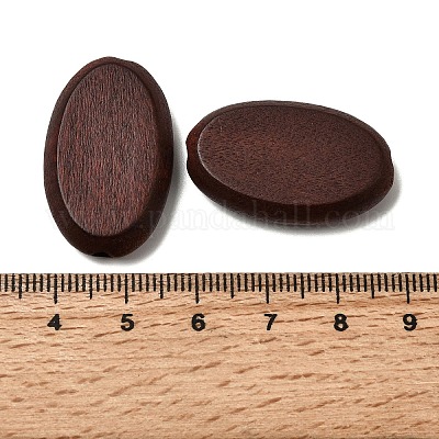 Бусины из натурального дерева шима&nbsp;WOOD-A026-17B-1