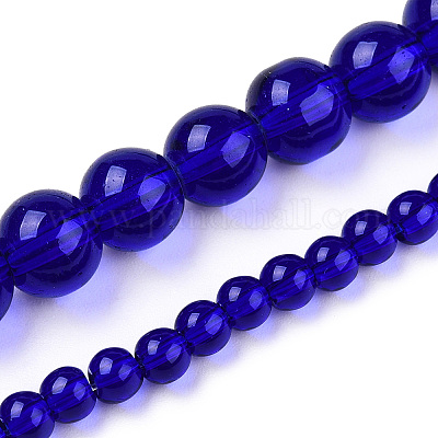 Прозрачные стеклянные бусины&nbsp;LS-GLAA-T032-T8mm-15-1