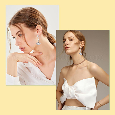 16 шт. 2 цвета 201 нержавеющая сталь серьги-кольца фурнитура STAS-BBC0002-66-1