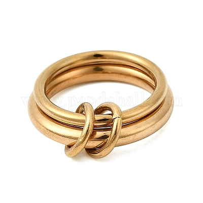 Кольца из нержавеющей стали 304&nbsp;RJEW-Z133-01C-01G-1