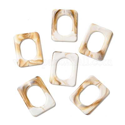 Anelli acrilici opachi collega&nbsp;OACR-G042-01-1