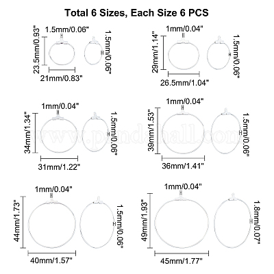 Подвески из нержавеющей стали 304 STAS-UN0017-05S-1
