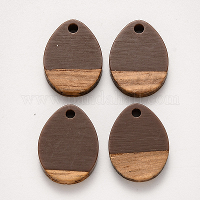 Подвески из смолы и ореха RESI-S358-15F-1