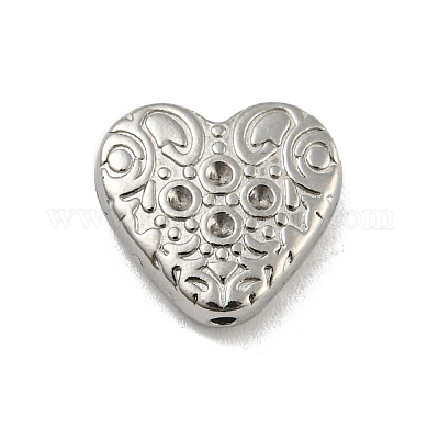 Устойчивые к потускнению бусины из нержавеющей стали 304 со стразами&nbsp;LS-STAS-A091-08P-1