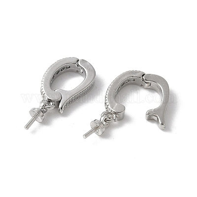 Латунные микропроволочные кубические циркониевые подвески KK-D324-21P-1