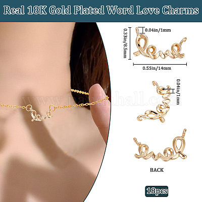 18 шт. Латунные подвески KK-BBC0016-08-1