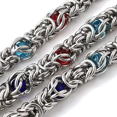 Цепи византийского типа из нержавеющей стали 304 CHS-K024-06P-03-1