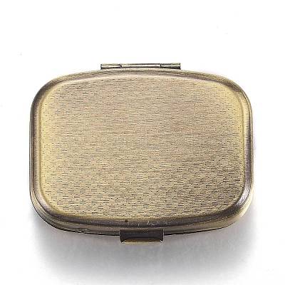 2 железная таблетница с отделением CON-H013-02AB-1