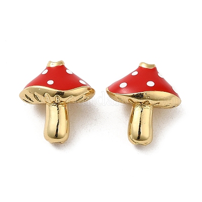 Стойки покрытие латунь эмаль бисер KK-Q795-05C-G-1