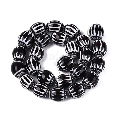 Handgefertigte Millefiori-Glasperlen&nbsp;LS-LA-N002-06A-1