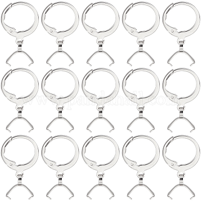 50 шт. фурнитура для сережек из нержавеющей стали 304 STAS-BBC0002-50P-1