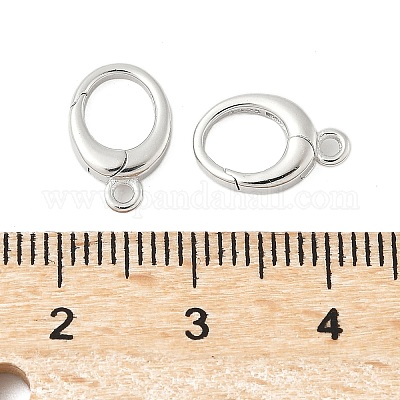 925 пружинные кольца из стерлингового серебра STER-S012-02P-1