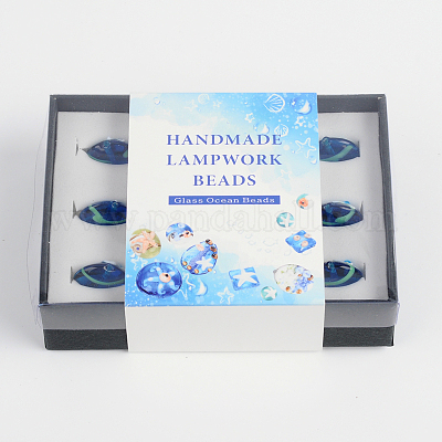 Бусины лэмпворк  LAMP-F006-06-1