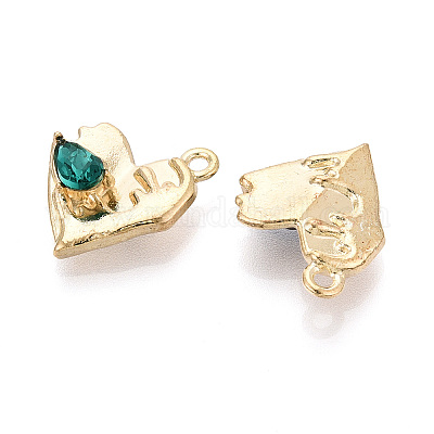 Подвески из сплава и страза FIND-N008-10KCG-1