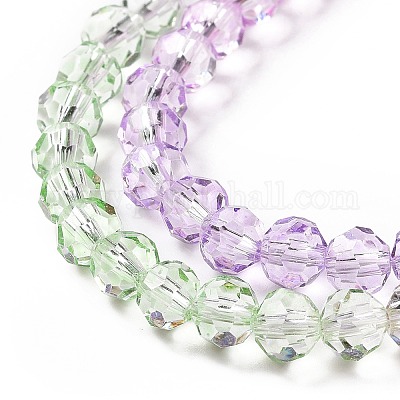 Прозрачные стеклянные бусины GLAA-L045-02A-05-1