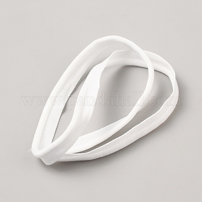 Плоский эластичный шнур для отделки губ из полиэстера EW-WH0014-06B-1