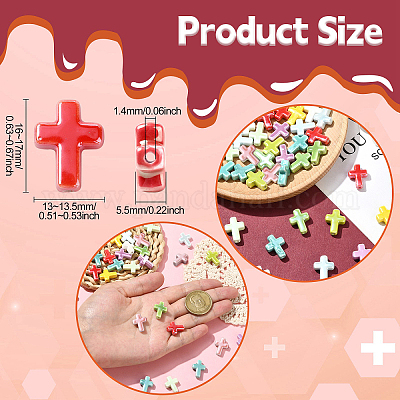 45шт 9 цвета фарфоровые бусины ручной работы PORC-CJ0001-12-1