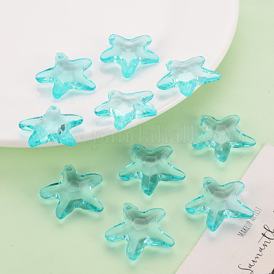 Прозрачные акриловые бусины&nbsp;TACR-S154-58B-946-1