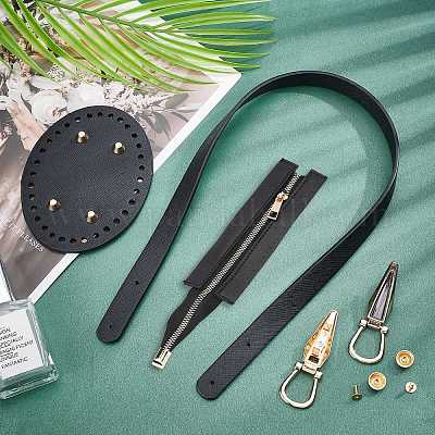 Овальная нижняя часть сумки из искусственной кожи&nbsp;FIND-PH0001-51-1