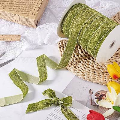 Блестящая лента из полиэстера OCOR-WH0082-158A-02-1