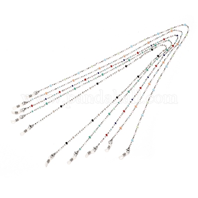 Латунные цепочки для очков AJEW-EH00380-1