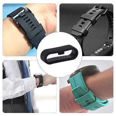 Wholesale Gorgecraft Silicone Replacement Watch Band Strap Loops 