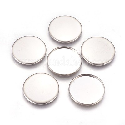 Безель с гладкими краями из некорродирующей нержавеющей стали марки 304 X-STAS-E460-10P-25mm-1