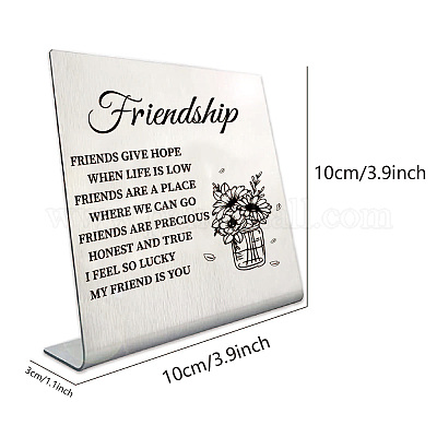 Friendship Gifts For Women Friend Gifts Desk Decoration Sign For