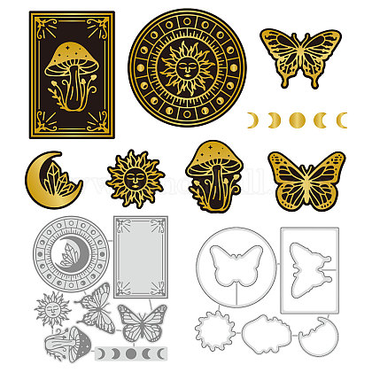 Cartelle Per Goffratura Biglietti - Modelli Plastica Per Macchina Goffratrice, Tema Tazza E Lanterna - Foto 3