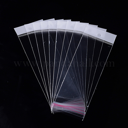セロハンのOPP袋  長方形  透明  19~19.4x6cm  一方的な厚さ：0.045mm  インナー対策：14x6のCM OPC-S020-04A-1
