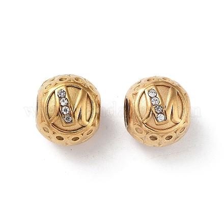 Ионное покрытие (ip) 304 нержавеющая сталь стразы европейские бусины STAS-A092-10M-G-1