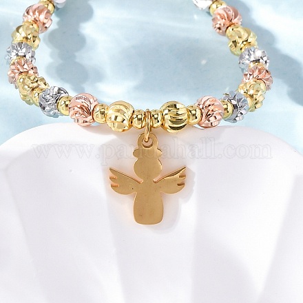 Браслеты из латуни BJEW-C090-02G-B-1