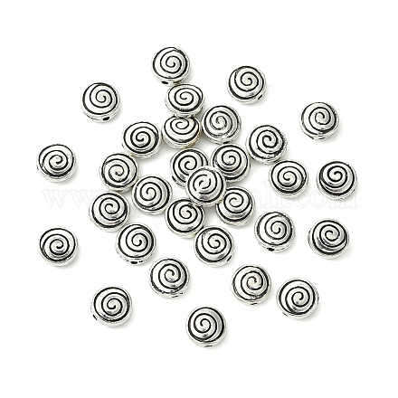 30 шт. бусины из сплава в тибетском стиле TIBEB-FS0001-12-1
