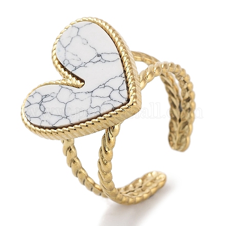 Ионное покрытие (IP) кольцо из нержавеющей стали 304 RJEW-B059-08G-01-1