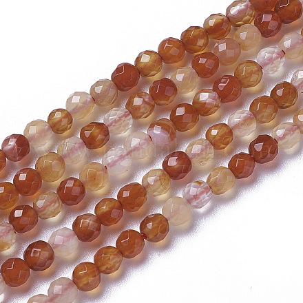 Chapelets de perles d'agate naturelle X-G-F596-35-2mm-1