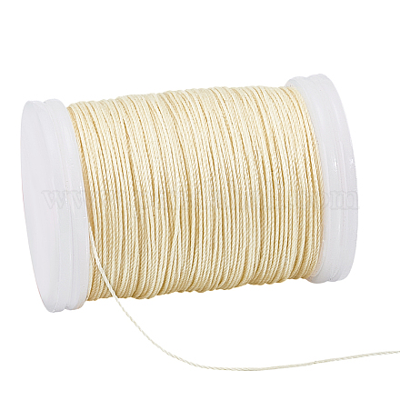 Вощеный шнур полиэстера YC-WH0018-01B-1