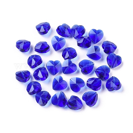 Прозрачные стеклянные бусины GLAA-K002-07A-04-1