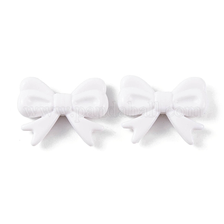 Непрозрачные акриловые бусины MACR-L006-02B-02-1