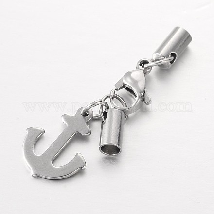 304 Stainless Steel Lobster Claw Clasps FIND-JF00069-03-1