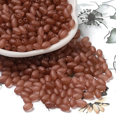 Прозрачные цвета стеклянные круглые бусины SEED-F006-03A-01-1