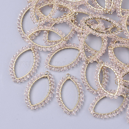Perle di vetro pendenti FIND-S306-23-1