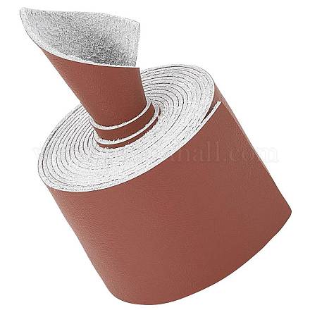 Flat Microfiber Imitation Leather Cord LC-WH0006-07D-04-1
