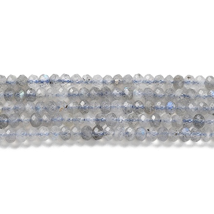 Perline labradorite naturale fili G-L587-B01-01-1