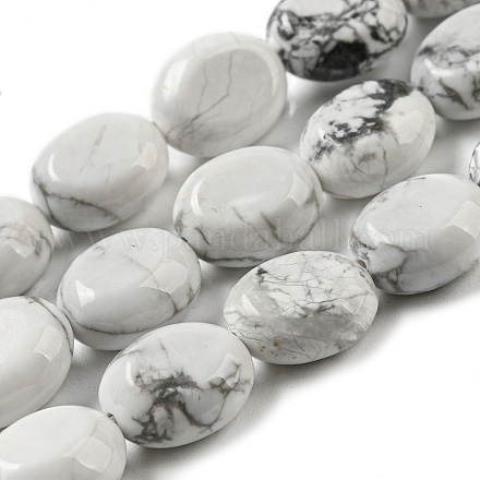 Chapelets de perles en howlite naturelle G-M420-D04-01-1