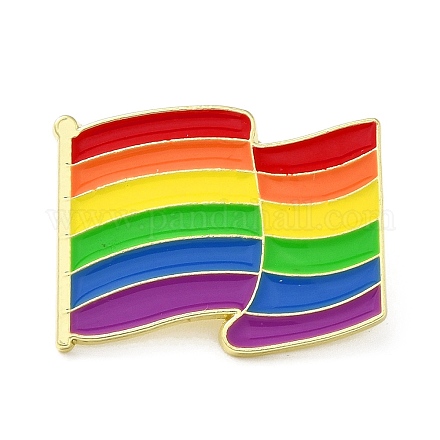 Pride Rainbow Enamel Pins JEWB-Z011-01C-G-1