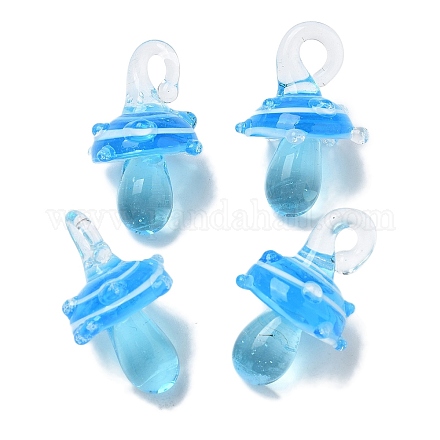 Подвески лэмпворк ручной работы LAMP-M021-01G-1