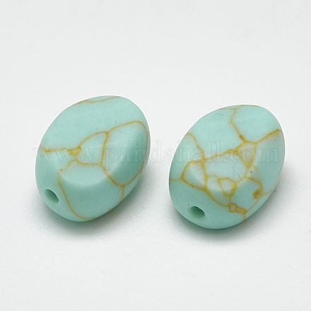 Perles de turquoise synthétique TURQ-S290-81-1