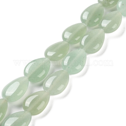 Verde naturale perline avventurina fili G-K357-A10-01-1